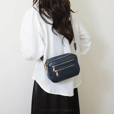 Pattern Strap Crossbody Bag