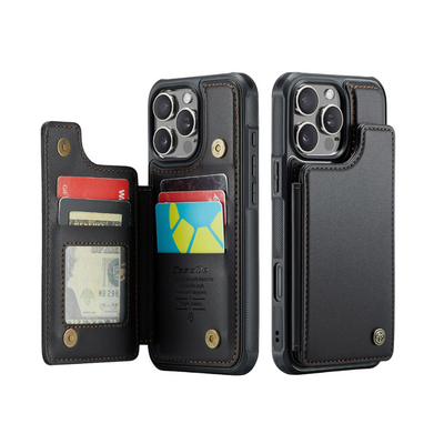 Harrison | RFID Blocking Magnetic Wallet Flip Phone Case