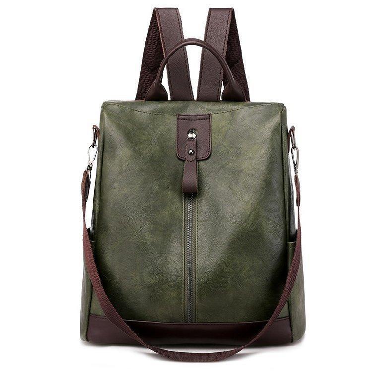 Maria | Elegant Leather Backpack with Ample Storage