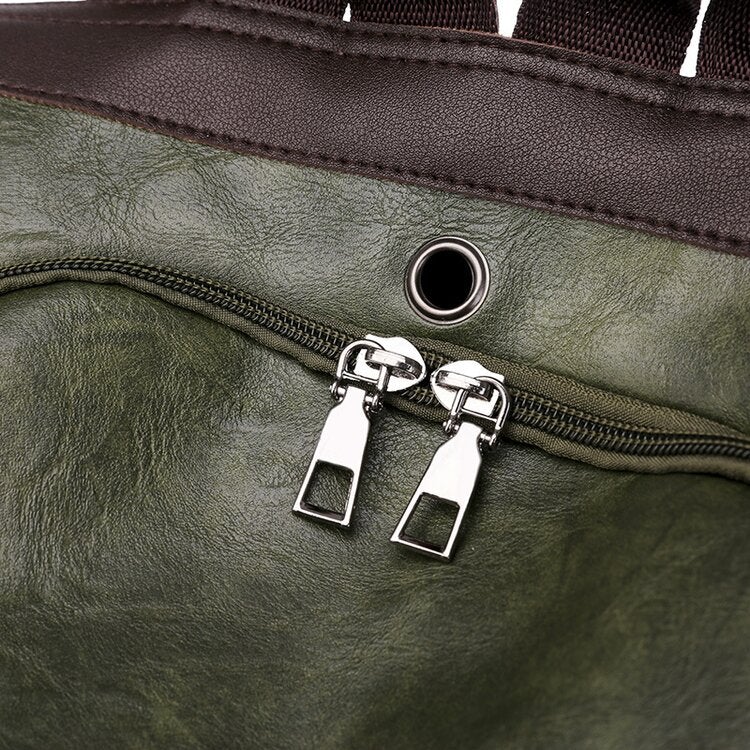 Maria | Elegant Leather Backpack with Ample Storage