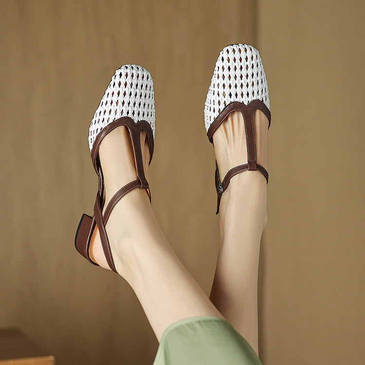 Celeste Braided Heels