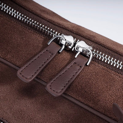 Women’s Matte Leather Pillow Shoulder Bag – Vintage Tote for Daily Commute