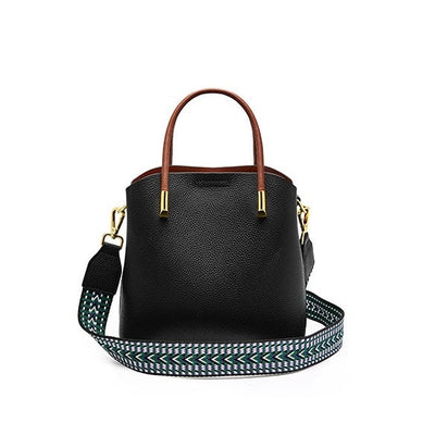 Elegant Women's Genuine Leather Ladies Crossbody Handbag