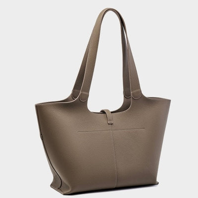 2025 New Women’s Genuine Leather Large Capacity Commuter Tote Bag