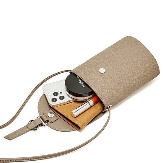 Genuine Leather Mini Crossbody Phone Bag