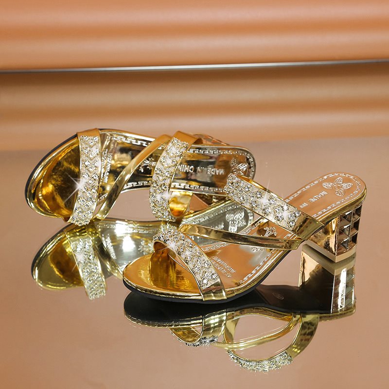 Phyllis Block Heel Sandals