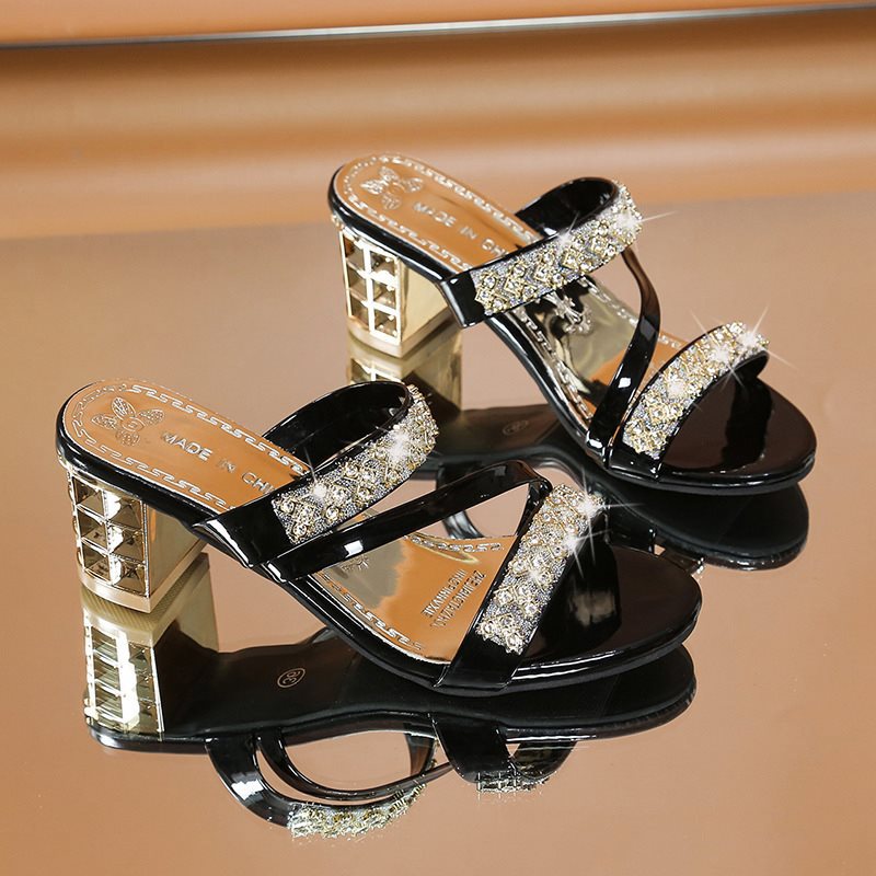 Phyllis Block Heel Sandals