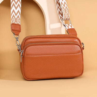 Talia | Refined Leather Shoulder Bag