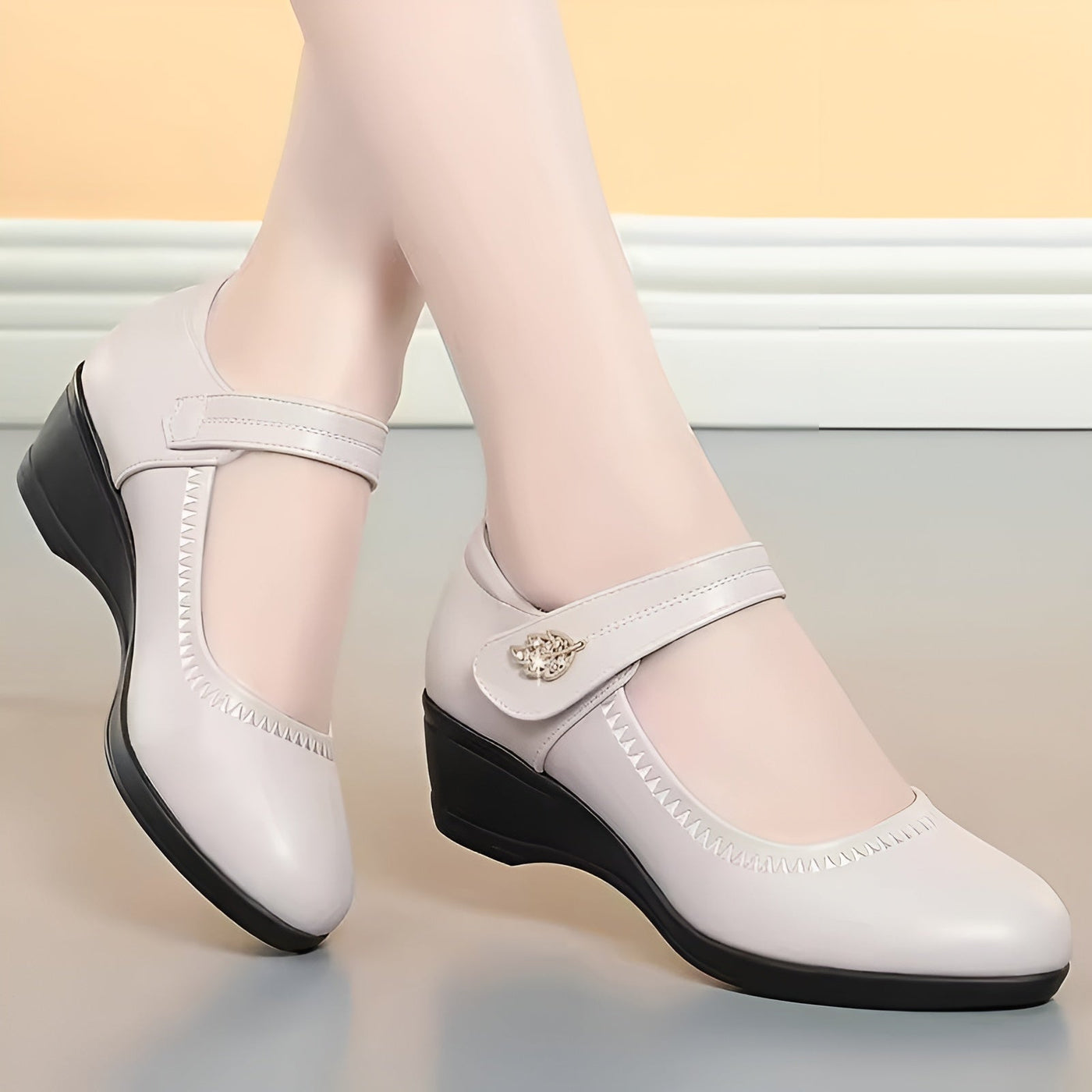 Leyla | Soft PU Leather Shoes