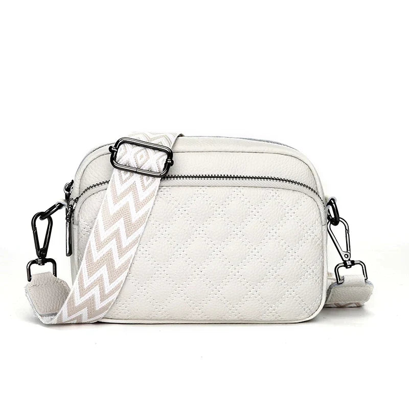 Belle | Refined Leather Shoulder Bag