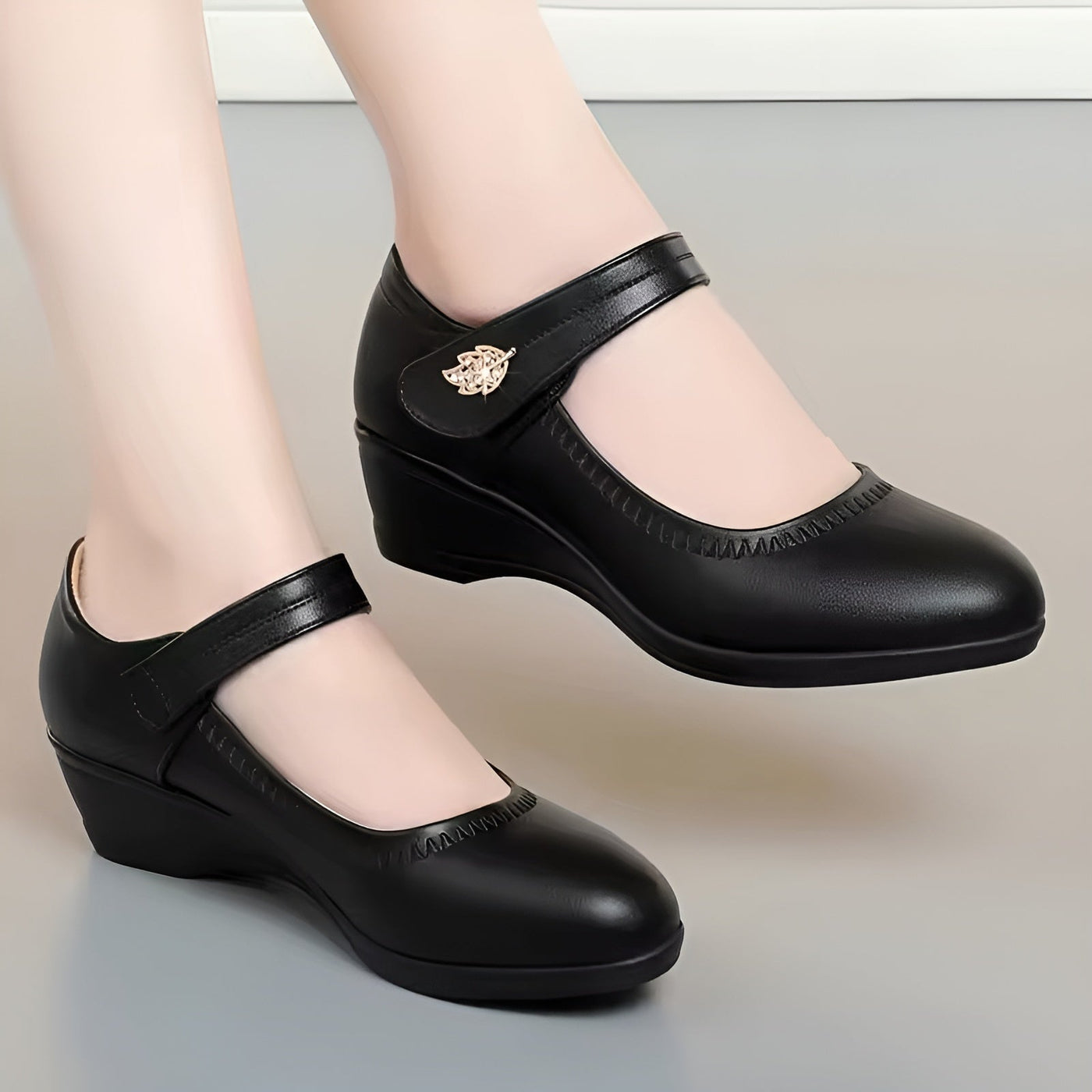 Leyla | Soft PU Leather Shoes