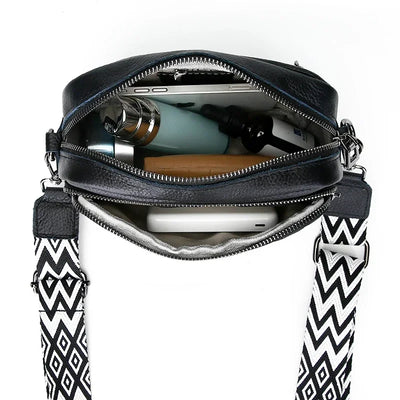 Belle | Refined Leather Shoulder Bag