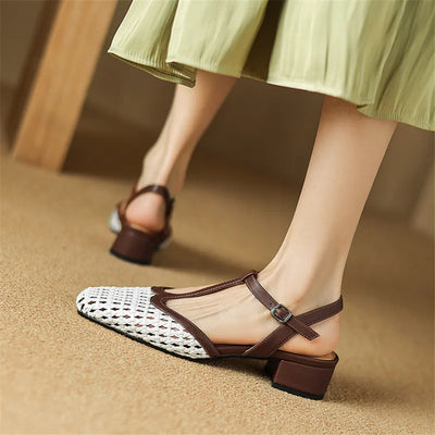 Celeste Braided Heels