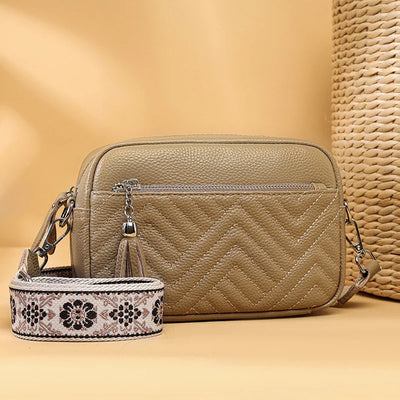 Bianca | Refined Leather Shoulder Bag