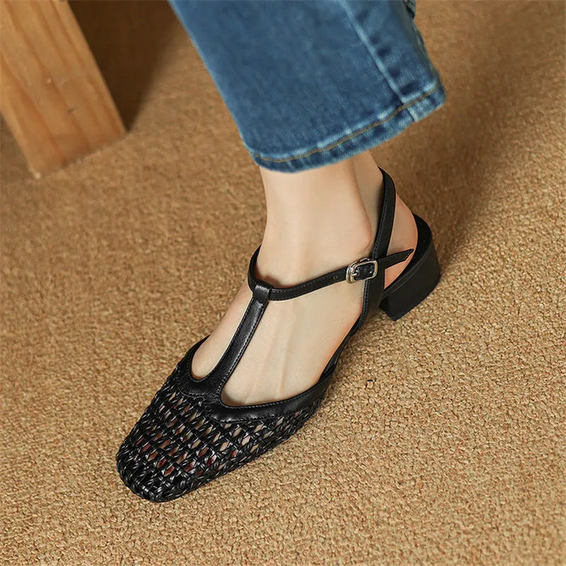 Celeste Braided Heels