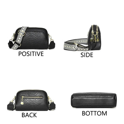 Amara | Refined Leather Shoulder Bag