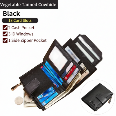 Liam | Vintage RFID Leather Wallet