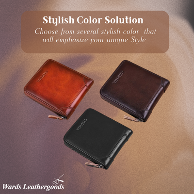 Jefrey | Vintage Bifold RFID Leather Wallet