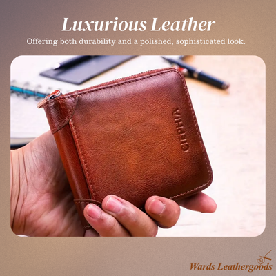 Jefrey | Vintage Bifold RFID Leather Wallet