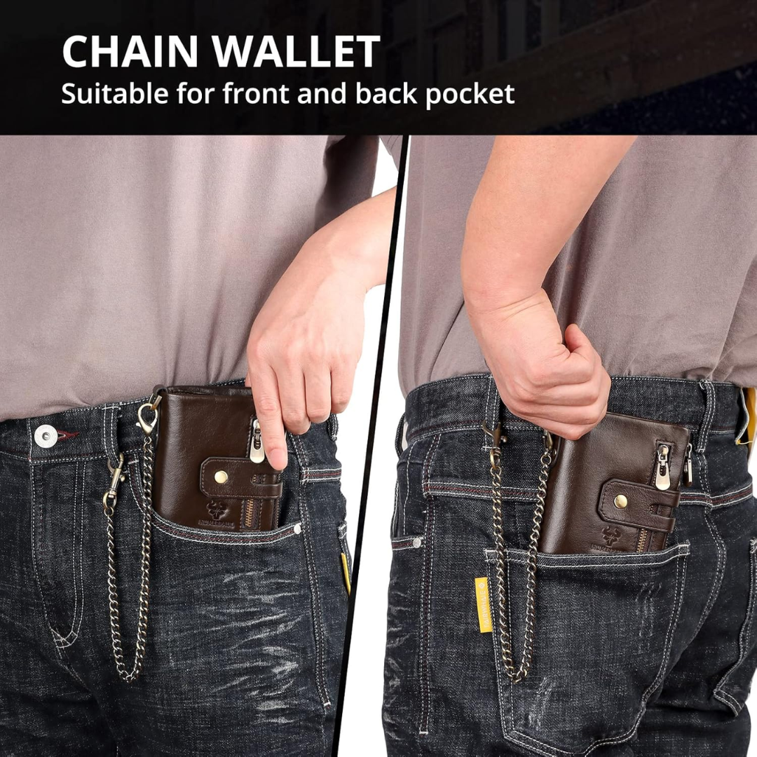 Carter | Vintage Leather RFID Wallet