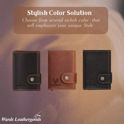 Mark | RFID Leather Money Clip | Wallet