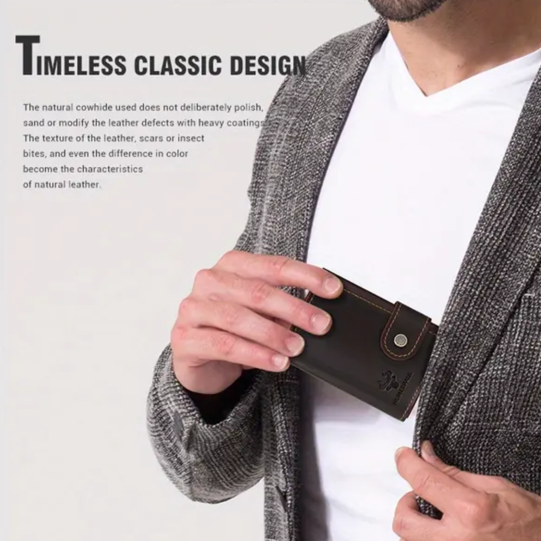 Mark | RFID Leather Money Clip | Wallet