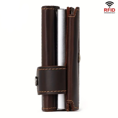 Mark | RFID Leather Money Clip | Wallet