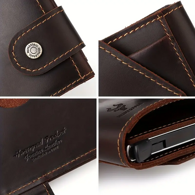 Mark | RFID Leather Money Clip | Wallet