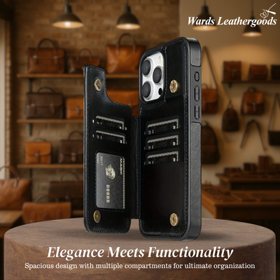 Harrison | RFID Blocking Magnetic Wallet Flip Phone Case