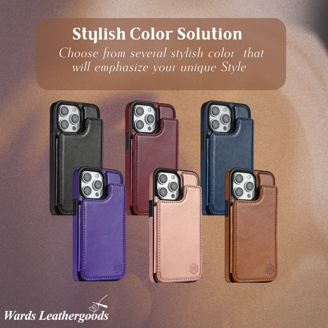 Harrison | RFID Blocking Magnetic Wallet Flip Phone Case