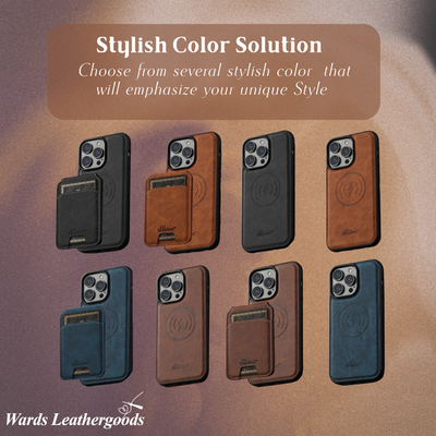 Maxwell | 2-in-1 Magnetic Wallet Flip Phone Case
