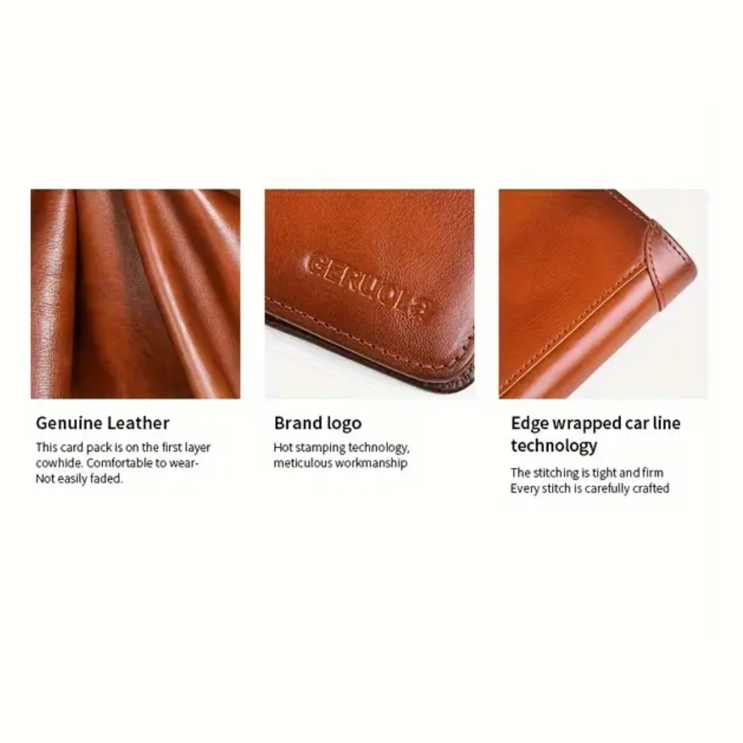 Miguel | Men's Leather Bifold | Wallet