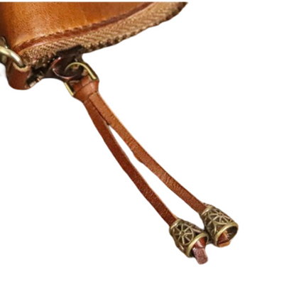 Steve | Leather Zippered Key Holder Wallet