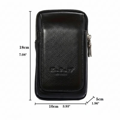 Sander | Phone & Essentials Leather Belt Pouch