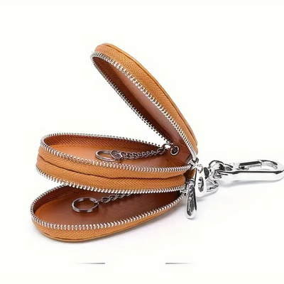 Kevin | Double Leather Key Organizer Wallet