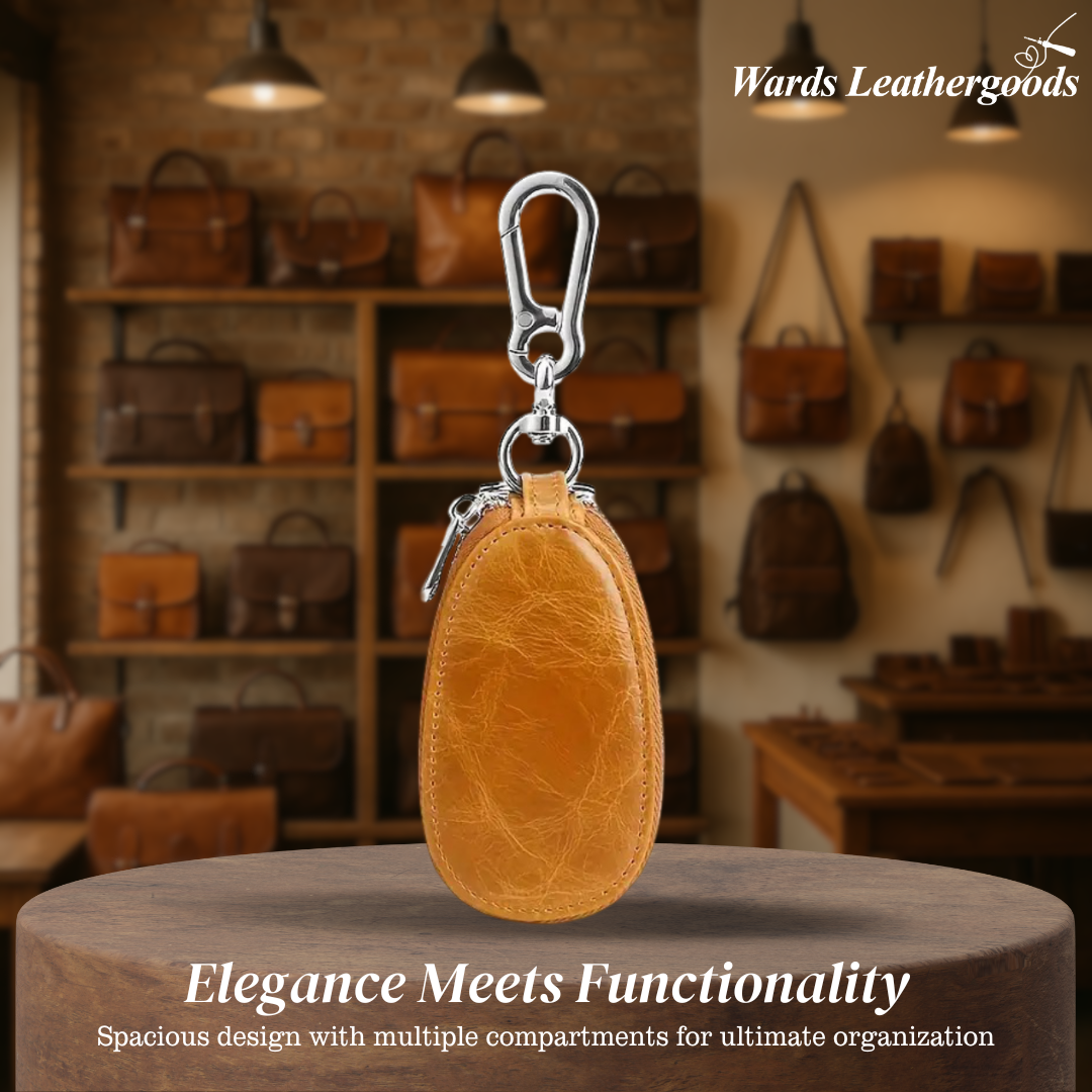 Kevin | Double Leather Key Organizer Wallet