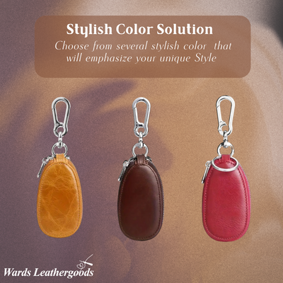 Kevin | Double Leather Key Organizer Wallet