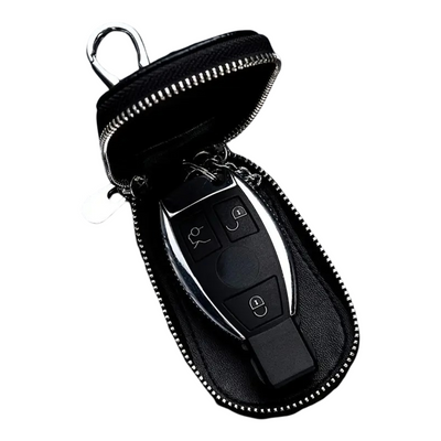 Bruno | Crocodile Embossed Leather Key Case