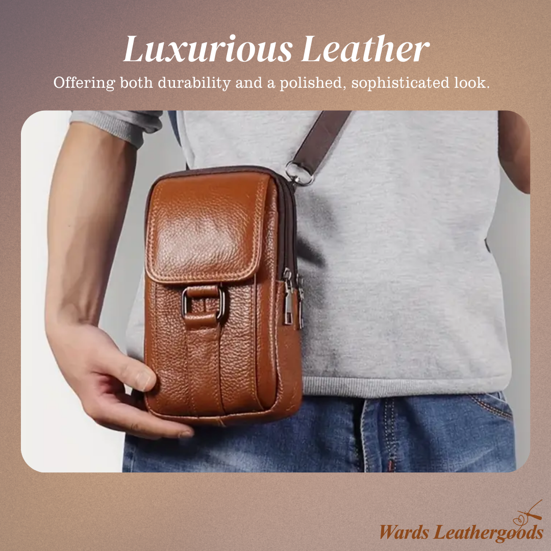 Frank | Belt Phone Pouch Zippered Wallet Case