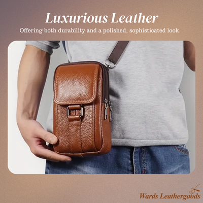 Frank | Belt Phone Pouch Zippered Wallet Case