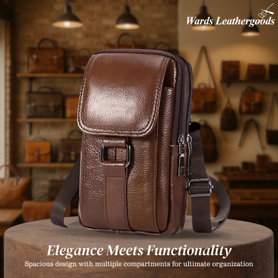 Frank | Belt Phone Pouch Zippered Wallet Case