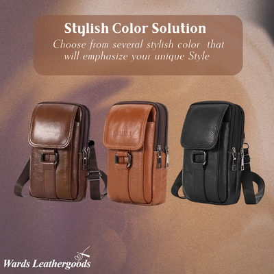 Frank | Belt Phone Pouch Zippered Wallet Case