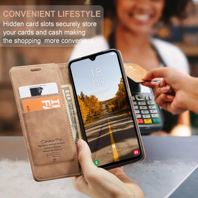 Maurice | Galaxy Convenient Flip Leather Phone Case