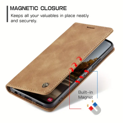 Maurice | Galaxy Convenient Flip Leather Phone Case