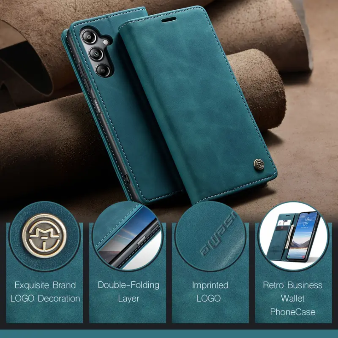 Maurice | Galaxy Convenient Flip Leather Phone Case
