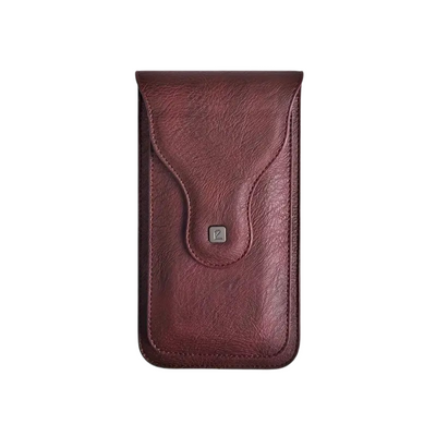 Xavier | Carabiner Clip Leather Phone Holster