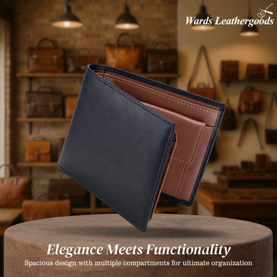 Sebastian | Two-Tone Leather Bifold | Wallet