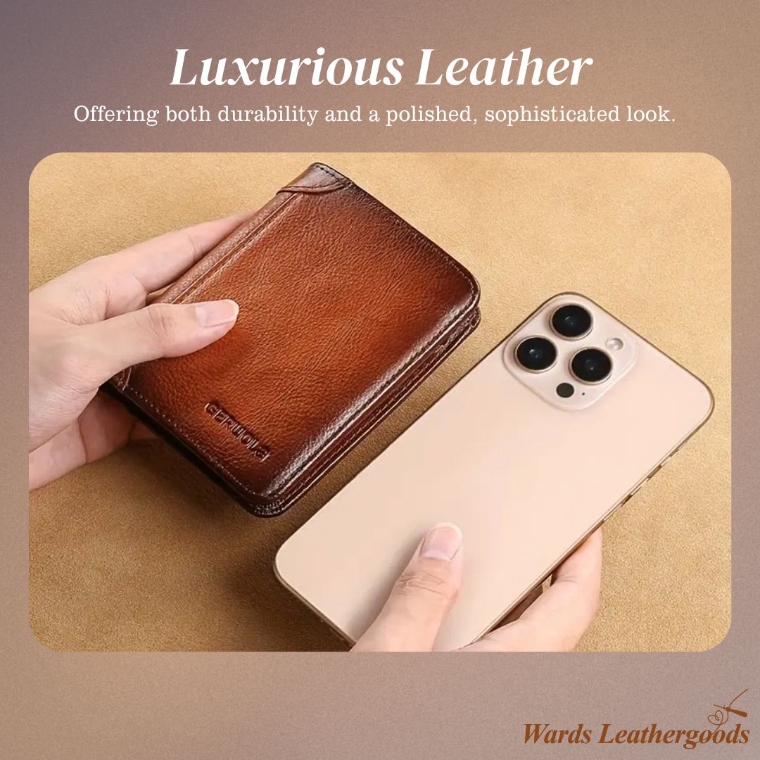 Sterlingfold | Genuine Leather Trifold Wallet for Men