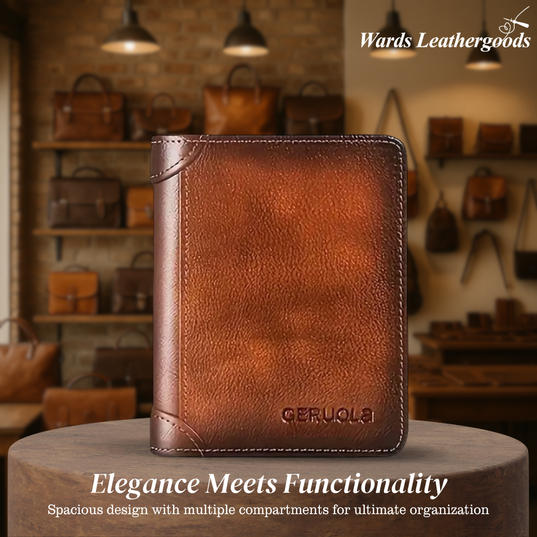 Sterlingfold | Genuine Leather Trifold Wallet for Men