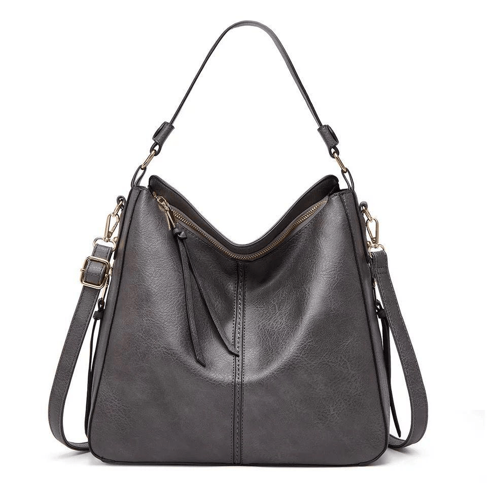 Vintage Leather Bag 'Verona'™ | Elegant bag with large capacity
